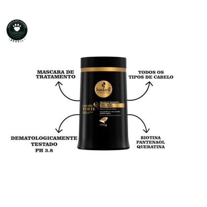 Imagem de Kit Haskell Cavalo Forte 1l Completo com Tonico Mimo