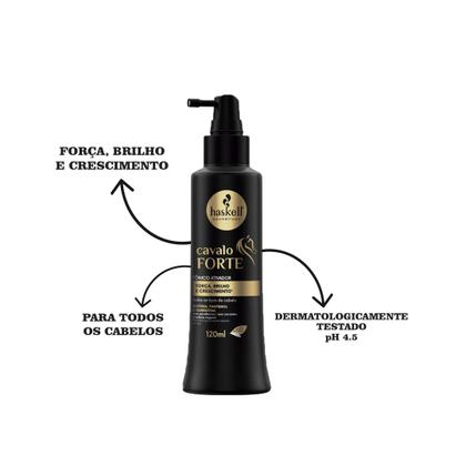 Imagem de Kit Haskell Cavalo Forte 1l Completo com Tonico Mimo