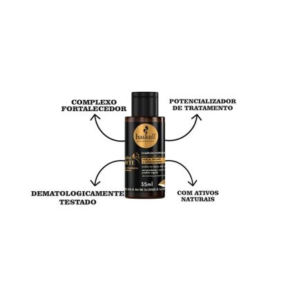 Imagem de Kit Haskell Cavalo Forte 1l Completo com Tonico Mimo