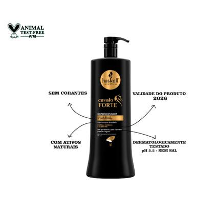 Imagem de Kit Haskell Cavalo Forte 1l Completo com Tonico Mimo