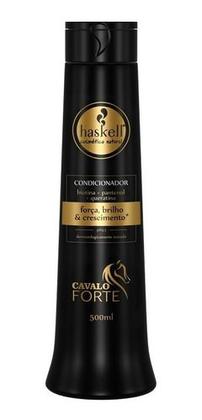 Imagem de Kit Haskell Cavalo Forte 500ml Shampoo Cond. Máscara Haskell