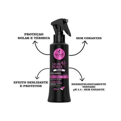 Imagem de Kit Haskell Cavalo Forte Hidra Completo 300ml Mimo