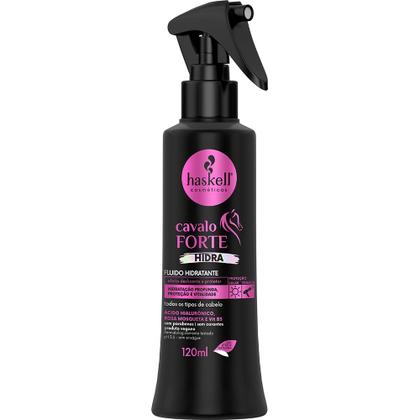 Imagem de Kit Haskell Cavalo Forte Hidra Sh, Cond 300ml e Fluido 120ml
