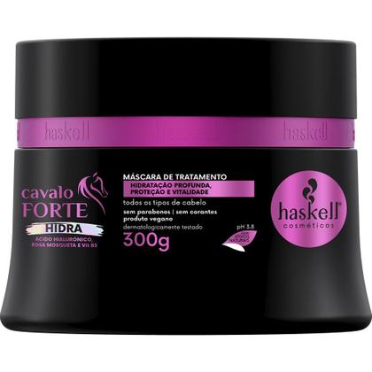 Imagem de Kit Haskell Cavalo Forte Hidra Sh, Cond e Masc 300ml