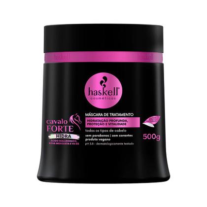 Imagem de Kit Haskell Cavalo Forte Hidra Trio Sh. Cond. Máscara 500ml