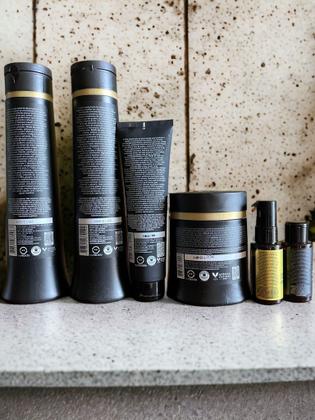 Imagem de Kit Haskell Cavalo Forte Sh Cond Máscara 500ml 6 Itens Completo