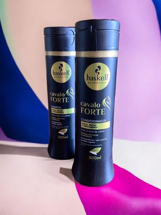 Imagem de Kit Haskell Cavalo Forte Shampoo 300ML + 1 Condicionador 300ML