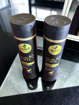 Imagem de Kit Haskell Cavalo Forte Shampoo 300ML + 1 Condicionador 300ML