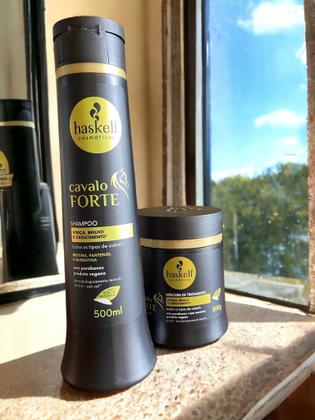 Imagem de Kit Haskell Cavalo Forte Shampoo 500ML + 1 Mascara 500 ML