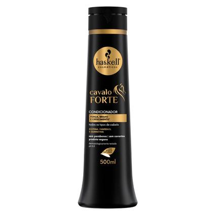 Imagem de Kit Haskell Cavalo Forte Shampoo Cond 500ml Leave-in Nf