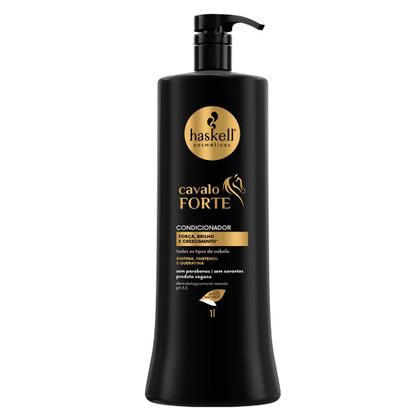 Imagem de Kit Haskell Cavalo Forte Shampoo Cond Masc 1kg Leave-in