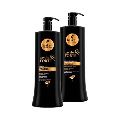 Imagem de Kit Haskell Cavalo Forte Shampoo/Condicionador 1 Litro Cada