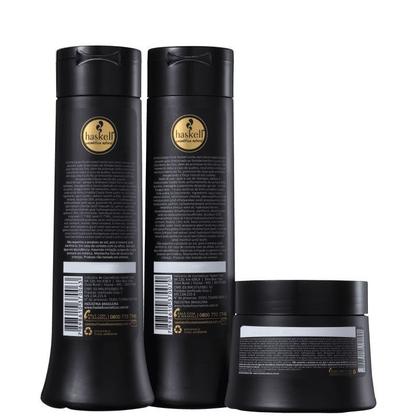 Imagem de Kit Haskell Cavalo Forte Shampoo Condicionador 300ml Máscara 250g 3 itens
