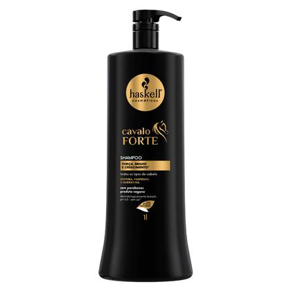Imagem de Kit Haskell Cavalo Forte Shampoo Condicionador Crescimento Capilar 1 Litro