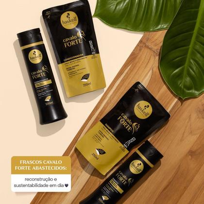 Imagem de Kit Haskell Cavalo Forte Shampoo Condicionador Leave-in e Tônico (4 produtos)