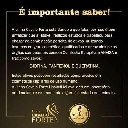 Imagem de Kit Haskell Cavalo Forte Shampoo E Condicionador 1 Litro