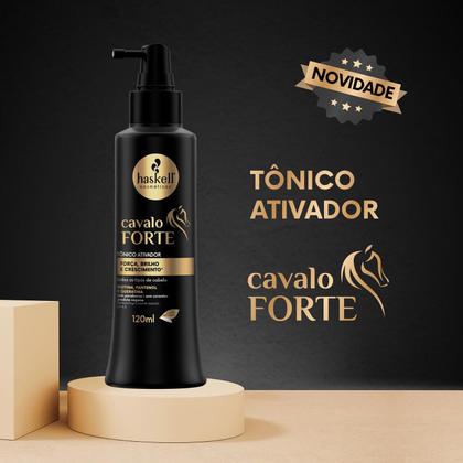 Kit Haskell Cavalo Forte Trio 300ml + Tônico de Crescimento Imagem de Kit Haskell Cavalo Forte Trio 300ml + Tônico de Crescimento
