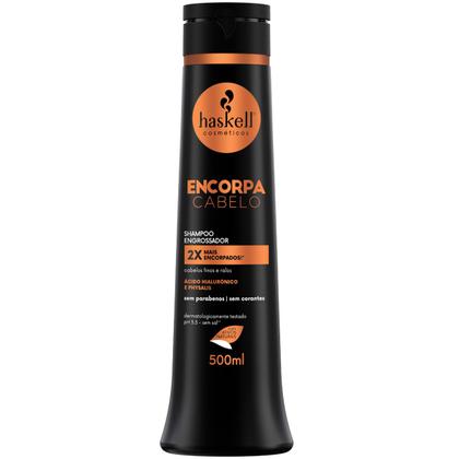 Imagem de Kit Haskell Encorpa Cabelo Sh Cond 500ml + 3 itens