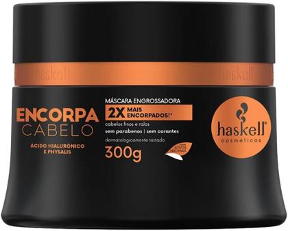 Imagem de Kit Haskell Encorpa Shampoo 300ml , Condicionador 300ml , Mascara 300g e Fluido 120ml
