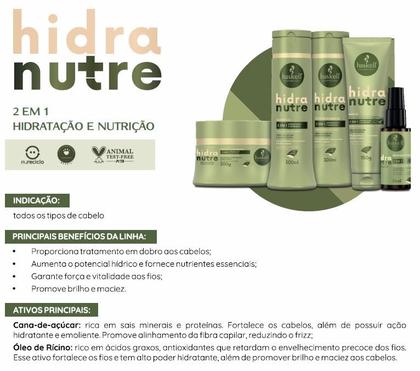 Imagem de Kit Haskell Hidranutre Shampoo cond 1l Mimo