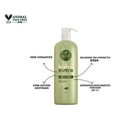 Imagem de Kit Haskell Hidranutre Shampoo cond 1l Mimo