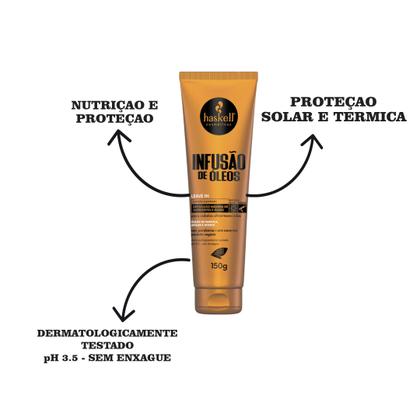 Imagem de Kit Haskell Infusão De Óleos 300 Ml Completo Mimo