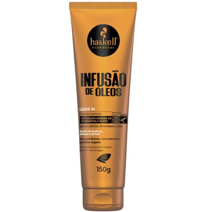 Imagem de Kit Haskell Infusão de Óleos Sh Cond 300ml Leave e Óleo