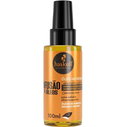 Imagem de Kit Haskell Infusão de Óleos Sh Cond Másc 300gr e Óleo 100ml