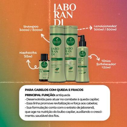 Imagem de Kit Haskell Jaborandi Sh e Condicionador 500ml