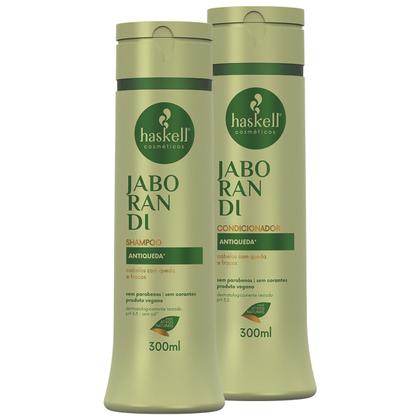 Imagem de Kit Haskell Jaborandi Shampoo Condicionador 300ml