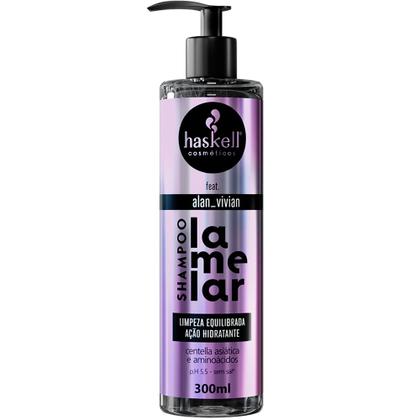 Imagem de Kit Haskell Lamelar Shampoo 300ml e Óleo 100ml