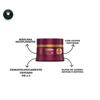 Imagem de Kit Haskell Liso Com Força 300ml Mimo