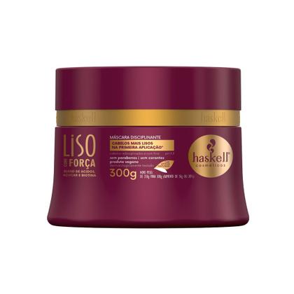 Imagem de Kit Haskell Liso Com Força Sh Cond 300ml Mascara 250g