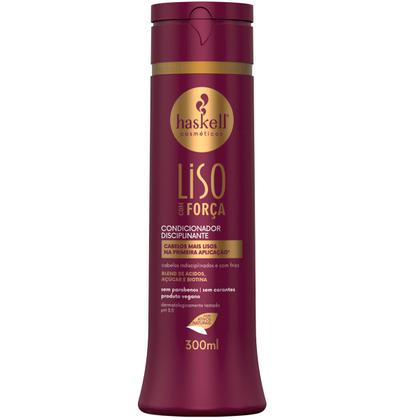 Imagem de Kit Haskell Liso Com Força Shampoo E Condicionador 300ml