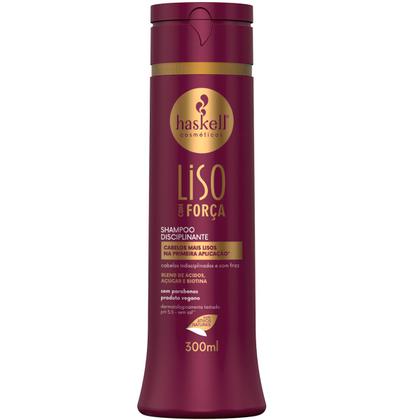 Imagem de Kit Haskell Liso Com Força Shampoo E Condicionador 300ml