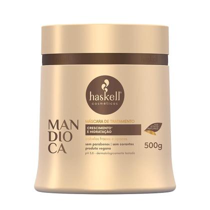 Imagem de Kit Haskell Mandioca 5 Produtos Cabelos Opacos e Ressecados