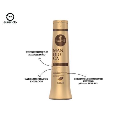 Imagem de Kit Haskell Mandioca 500ml Completo Mimo