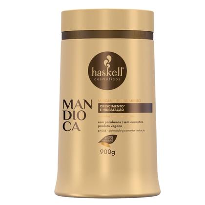 Imagem de Kit Haskell Mandioca Shampoo Condicionador Mascara 1L