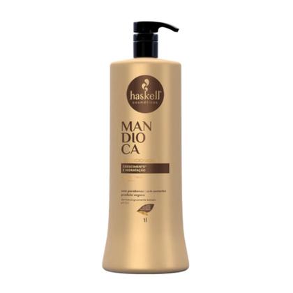 Imagem de Kit Haskell Mandioca Shampoo E Condicionador 1 Litro Nutrição e Hidratação