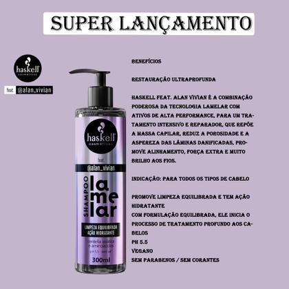 Imagem de Kit Haskell Máscara E Oleo Supremo Lamelar