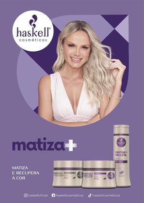 Imagem de Kit Haskell Matizante Loiro Prata Silver + Kit de Aplicação