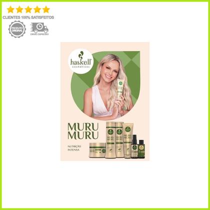 Imagem de Kit Haskell Murumuru Completo (6 Produtos) 300ml - Tratamento de Alta Nutrição para Cabelos Secos