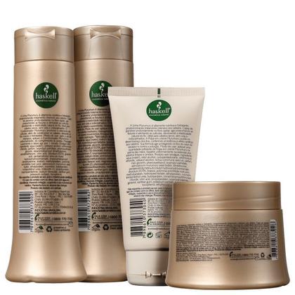 Imagem de Kit Haskell Murumuru Nutrição Protetora Sh Cond 300ml Masc 250g Polpa Creme 150g