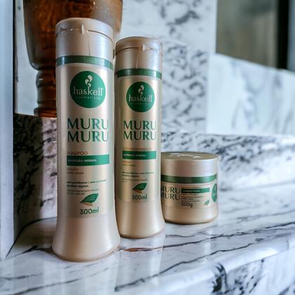 Imagem de Kit Haskell Murumuru Shampoo 300ML 1 Condicionador 300ML 1 Mascara 300ML