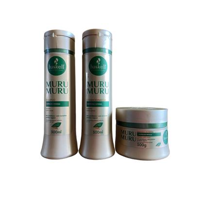 Imagem de Kit Haskell Murumuru Shampoo 300ML 1 Condicionador 300ML 1 Mascara 300ML