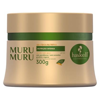 Imagem de Kit Haskell Murumuru Shampoo, Condicionador e Máscara 300g/ml Nutrição Intensa Para Cabelos Muito Secos