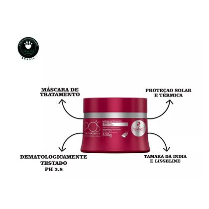 Imagem de Kit Haskell para Prolongar Efeito da Progressiva 4 Produtos