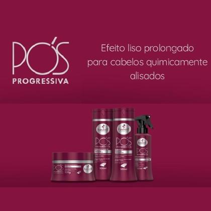 Imagem de Kit Haskell Pós Progressiva Shampoo 300ML 1 Condicionador 300ML 1 Mascara 300ML