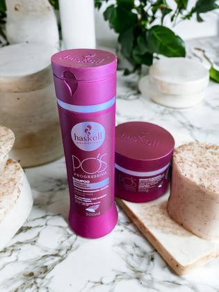 Imagem de Kit Haskell Pós Progressiva Shampoo 300ML + 1 Mascara 300ML