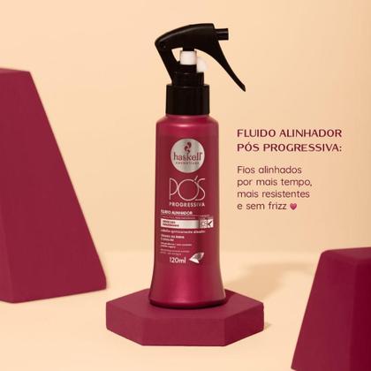 Imagem de Kit Haskell Pós Progressiva Shampoo + Condicionador + Máscara 300ml/g